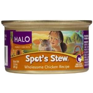  Halo Spots Stew Cat Chicken Recipe   12 x 3 oz (Quantity 