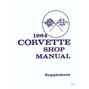    1964 CHEVROLET CORVETTE Shop Service Repair Manual Book Automotive