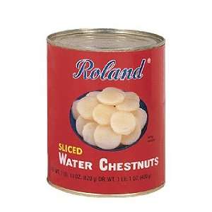 Roland Sliced Water Chestnuts 29 oz  Grocery & Gourmet 