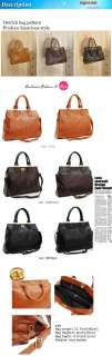 Ostrich Trend Luxury womens Tote/Shoulder bag★Korea Style 3color 