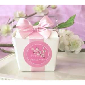  Cherry Blossom Round Labels (set of 12)