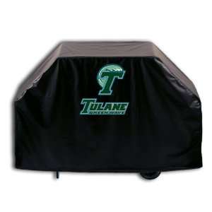  Tulane University Grill Cover with T logo on stylish Black 
