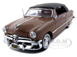 1950 FORD BROWN/BRONZE 118 DIECAST MODEL CAR  