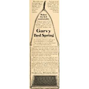  1906 Ad Garvy Bed Spring Wishbone Home Chicago Mattress 