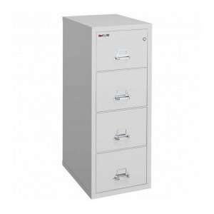   25 Deep 4 Drawer Legal Size Fireproof File Cabinet