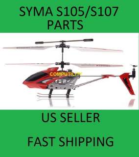 Replacement/Spare Parts for SYMA S107 3CH RC Helicopter  