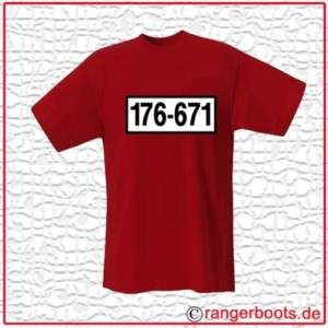 Shirt PANZERKNACKER Kult Textil rot Größe S XXL 245  