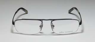 NEW JOHN VARVATOS V100 56 17 135 OPTICAL MATTE BLACK EYEGLASS/GLASSES 