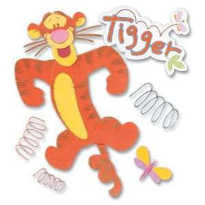  Disney 3 D Stickers   Tigger