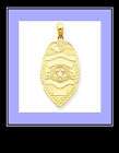 Silver Yellow Gold Police Officer Badge Pendant Charm  