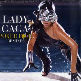 Lady Gaga   Poker Face Remixes (Ltd White 12 Vinyl) NEW + OVP 