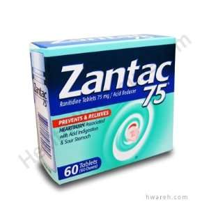  Zantac 75 OTC   60 Tablets