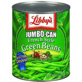 Libbys French Style Green Beans, 28 Ounce Cans (Pack of 12)