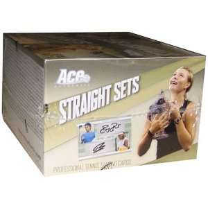  2007 Ace Straight Sets Tennis HOBBY Box   24 packs of 5 