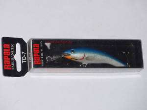 Rapala Taildancer Limited Edition Size 7 Blue Crankbait  