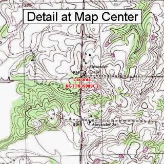   Topographic Quadrangle Map   Laconia, Tennessee (Folded/Waterproof