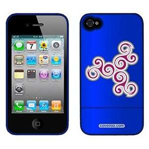  Twirl Fit Purple on Verizon iPhone 4 Case by Coveroo  
