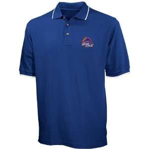 Boise State Broncos Royal Blue Tipped Polo  Sports 