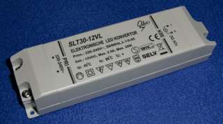 SLT30 12VL Konsant 12V LED Transformator 30 Watt 2,5A  