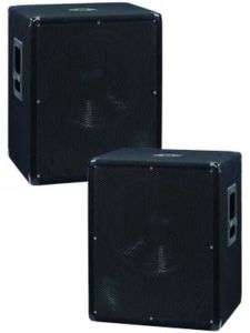 Paarpreis PA OMNITRONIC BX 1550 Subwoofer, 800W NEU 2St  