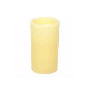  12 Flameless Wax Candles with Drip Effect