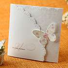 100Sets Butterfly Wedding Invitations 100Cards+100Envelopes+100Seals