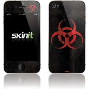  Skinit Biohazard Red Vinyl Skin for Apple iPhone 4 / 4S 