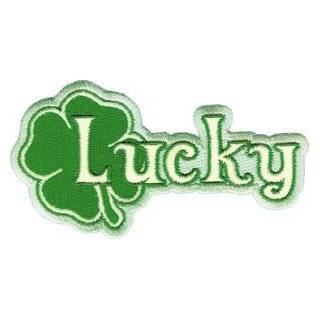   Leaf Clover (Irish Shamrock)   Embroidered Iron On or Sew On Patch