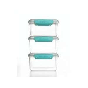 Martha Stewart by Sistema set of 3 Food Storage containers (3L 