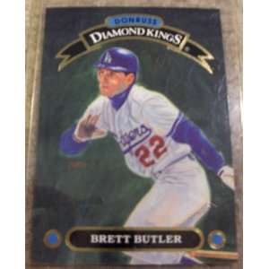  1992 Donruss Brett Butler MLB Baseball Diamond Kings Card 