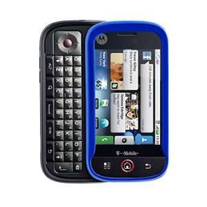    On Cover   Motorola Android CLIQ   Blue Cell Phones & Accessories