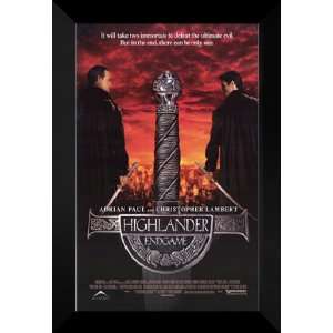  Highlander Endgame 27x40 FRAMED Movie Poster   Style A 