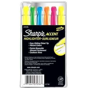  Sharpie / Sanford Marking Pens 27076 ***Sharpie Accent 6 