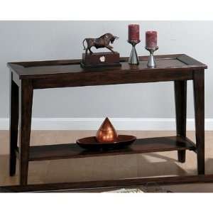  Jofran 428 4 Seattle Sofa Table in Chestnut Brown Baby