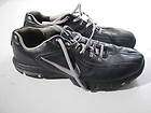 Nike Soft Spike Golf Shoes Black Leather Mens US 12M 12 M UK 11 EUR 46 