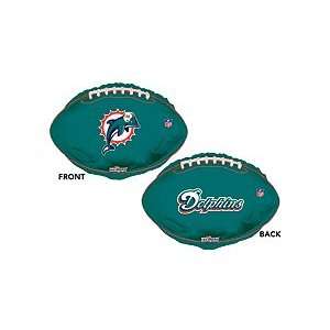  NFL Miami Dolphins Football Logo 18 Mylar Balloon Health 