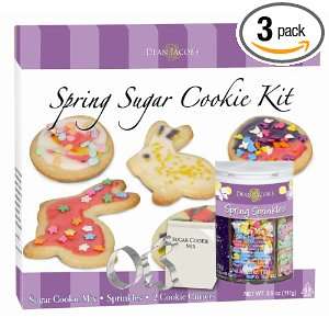 Dean Jacobs Spring Sugar Cookie Kit, 10.65 Ounce (Pack of 3)  