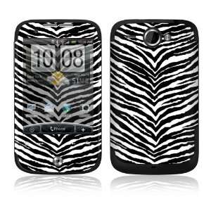  HTC WildFire Decal Skin   Black Zebra Skin Everything 