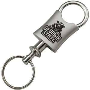  NCAA Georgia State Panthers Brushed Metal Valet Keychain 