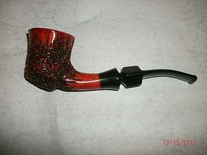 Eric Nording Rust Saddle Briar Wood Freehand Tobacco Pipe 