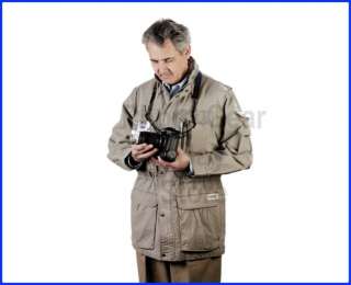 Domke Photographers Jacket   Khaki   Medium   New  