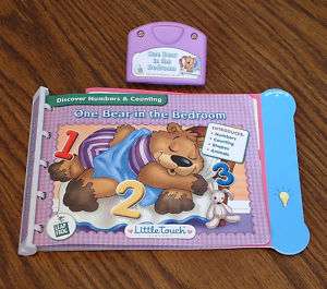 Leap LittleTouch One Bear in the Bedroom Book&Cart Used  