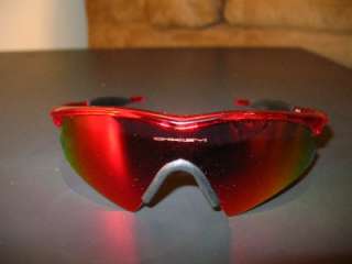  Oakley M Frame Sweep Crystal Red W/+ Red Ird 09 192 Sunglasses Free 