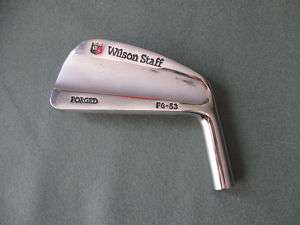 WILSON STAFF FORGED FG 53 GOOSE NECK 3 IRON HEAD ONLY  