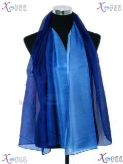 Blue Cover up Soft New Woman Dress Skirt Shawl Hawaii Wrap Sarong 