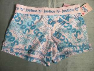 Justice for Girls Knit shorts SZ 6 7 10 12 14 18 NWT Blue Soccer 