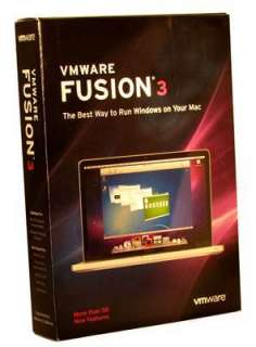 VMWARE FUSION 3   RUN WINDOWS XP, VISTA OR WINDOWS 7 ON YOUR MAC 