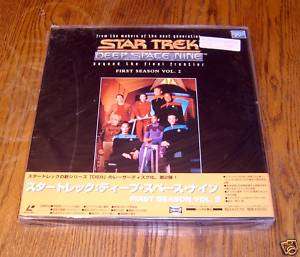 STAR TREK DEEP SPACE 9 LASERDISC BOX SET 1stSEASON Vol2  