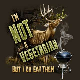 Buckwear T Shirt NEW Im not a vegetarian But I do eat  