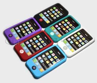 6x New soft silicone case skin cover for iphone 3g 3gs TOTO  
